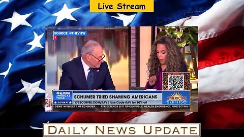 x304a: Real America's Voice - SCHUMER SHAMING AMERICANS