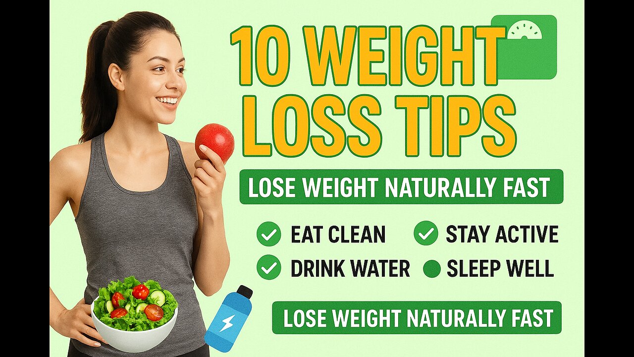 10 Best Weight Loss Tips Lose Weight Naturally Fast