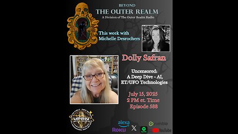 An UNCENSORED Deep Dive into AI, ET/UFO/UAP Technologies with Dolly Safran