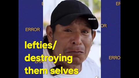 Lefties/ civilisation destroyers/groomers. Getting destroyed