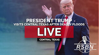 LIVE: President Trump Visits Central Texas After Deadly Floods - 7/11/25