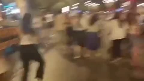 A mass brawl in Jerusalem's Mahane Yehuda market caused widespread panic