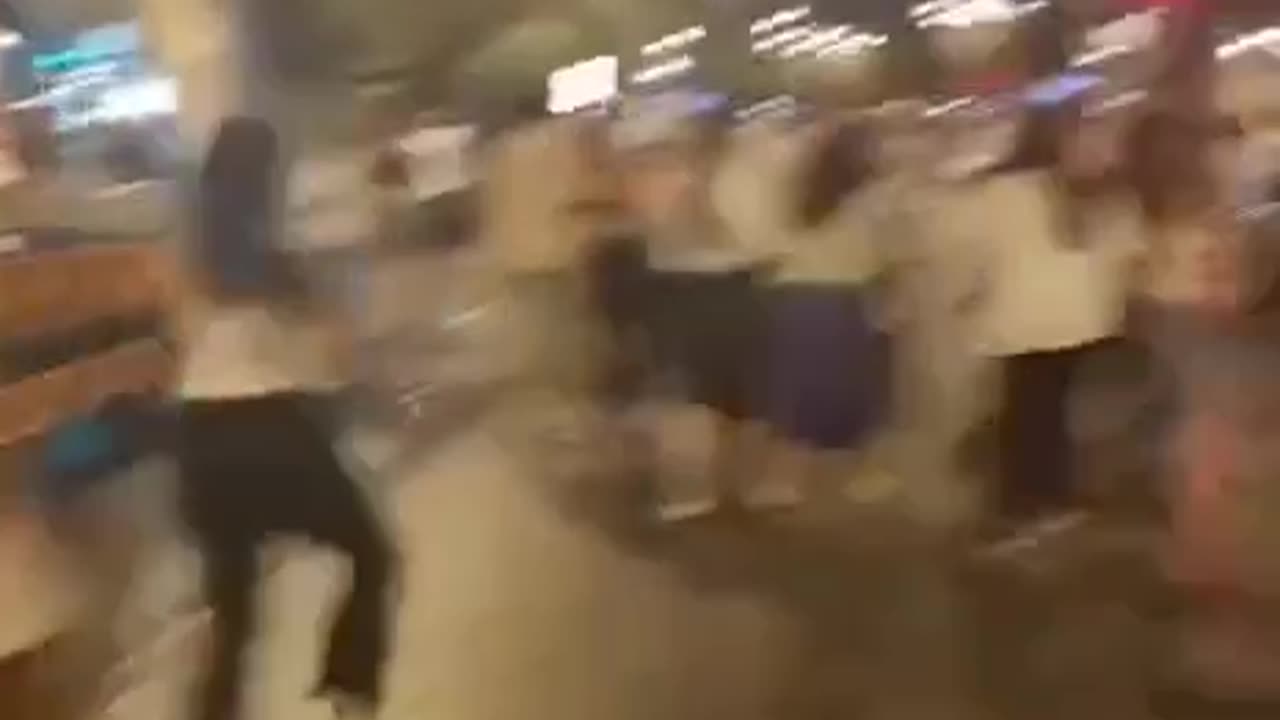 A mass brawl in Jerusalem's Mahane Yehuda market caused widespread panic