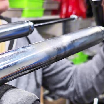 How to disassemble a bicycle suspension fork. What is inside a bicycle suspension fork