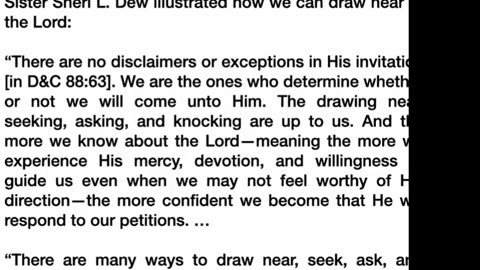 Part 3 D and C 88 - Hastening the Work of the Lord - President Nelson and Temples-8-13-25