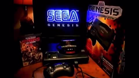 Sega Genesis With Streets Of Rage 2 commercial 1993
