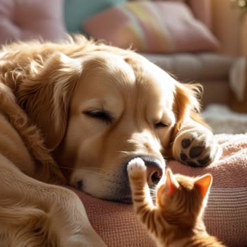 Kitten Meets Dog – The Start of an Adorable Friendship!
