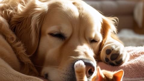 Kitten Meets Dog – The Start of an Adorable Friendship!