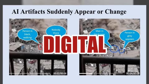 Fact Check: AI Video Does NOT Show Actual Israeli Bombing Of Gaza