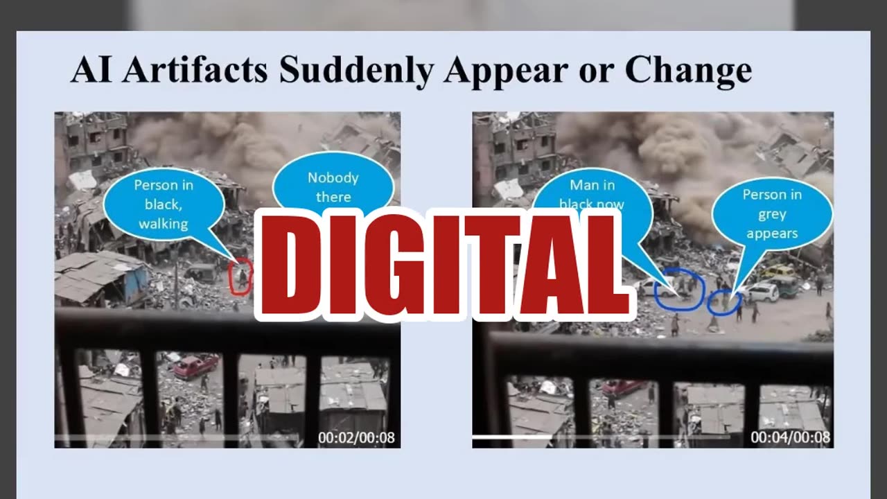 Fact Check: AI Video Does NOT Show Actual Israeli Bombing Of Gaza