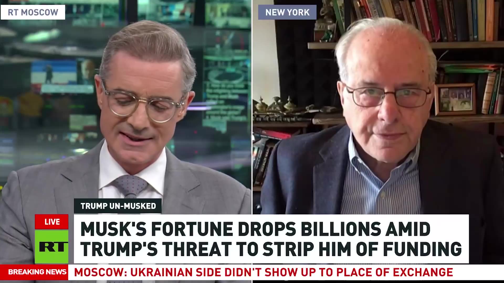 Musks departure means risk of his money going to Trumps political enemies – Richard Wolff
