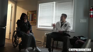 AGGRESSIVE WHEELCHAIR PRED ADMITS TO HIS OBSESSION W/ TRANS KIDS (BAYSHORE,NY)