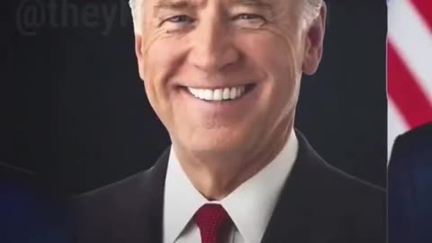 Biden died & the Democrats replaced him with Robotic Clones