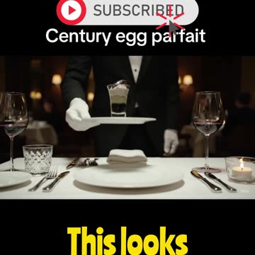 1 Million Dollars to Eat This Century Egg Dish #viral #shorts #egg
