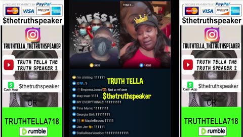 MESSY CALLER EVENING MESS LINES PRINCEJAY THEN LINES QUEEN TOMIKAY