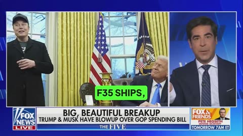 Jesse Watters_ “The media said that Musk was the crazy one.... interesting