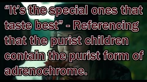 Massive Adrenochrome movie reference compilation.