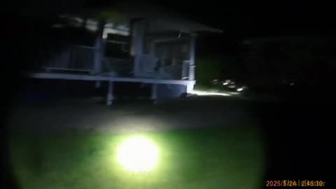 Thurston County K9 drags suspect from under a deck after a brief chase