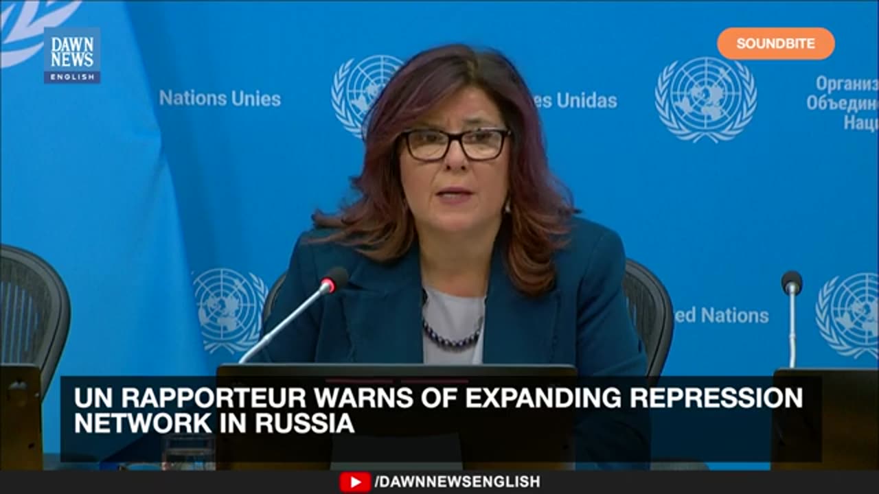 UN Expert Warns of Expanding Repression Network in Russia: Crackdown on Dissent, Media, Civilians