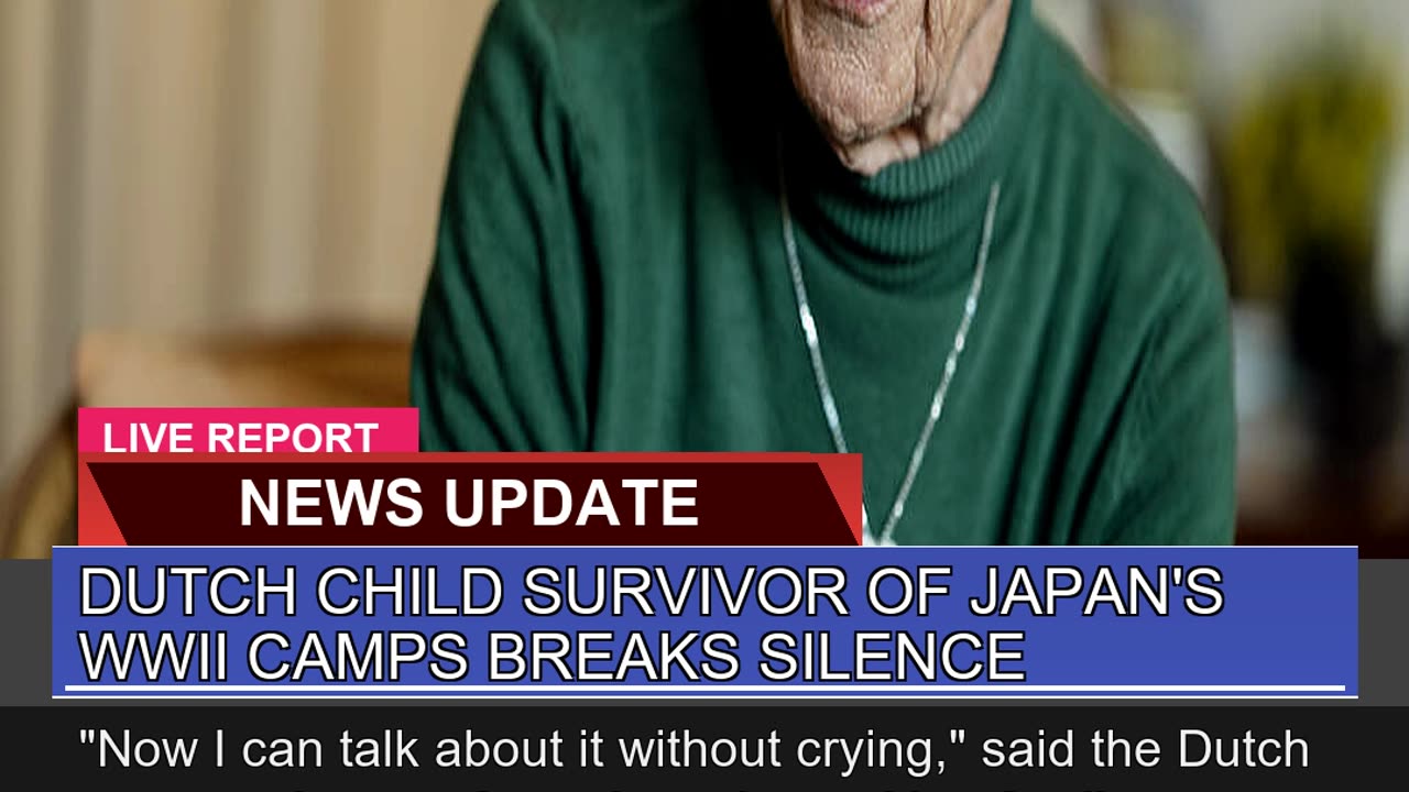 Dutch Child Survivor of Japans Wwii Camps Breaks