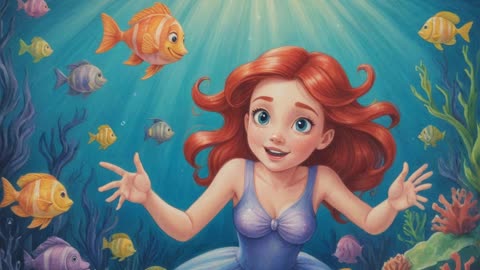 A Pequena Sereia ✨ Histórias para dormir - Conto de fadas - Livros curtos narrados