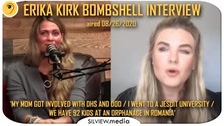 ERIKA KIRK BOMBSHELL INTERVIEW: MY MOM GOT INVOLVED WITH DHS AND DOD / I WENT TO A JESUIT UNIVERSITY