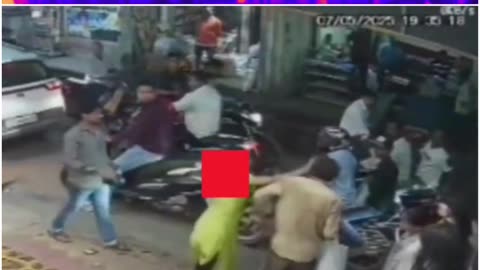 Bahraich: Girl Thrashes Molester with Slippers, Incident Caught on CCTV