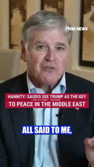 Hannity says the Saudis believe Trump is the man who can get the job done #shorts #news #world