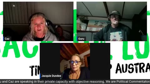 Guru and Caz with Jacquie Dundee Friday 23rd May 2025