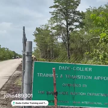 BREAKING: A massive military cargo plane has been spotted flying into Alligator Alcatraz.