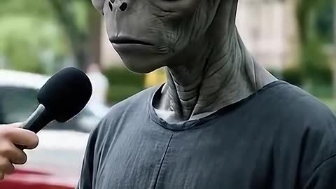 Interviewing Aliens on the Street | Hyper-Realistic AI Video with