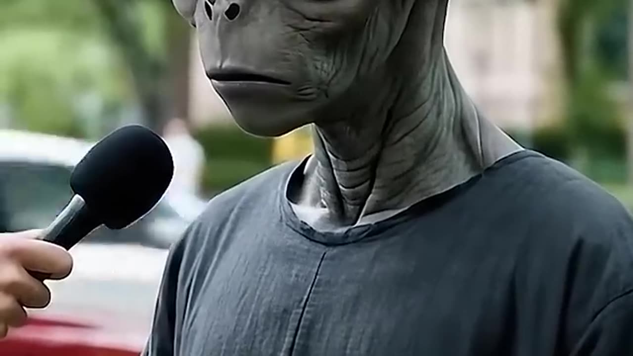 Interviewing Aliens on the Street | Hyper-Realistic AI Video with