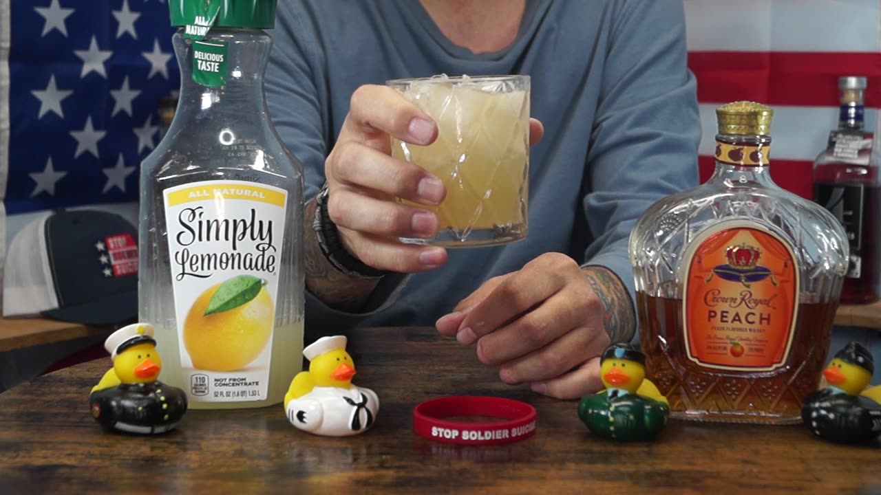 Barclay Erk - Crown Royal Peach Whiskey & Simply Lemonade
