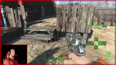 Fallout 4 Stream 5: Working on Walls & Defenses!