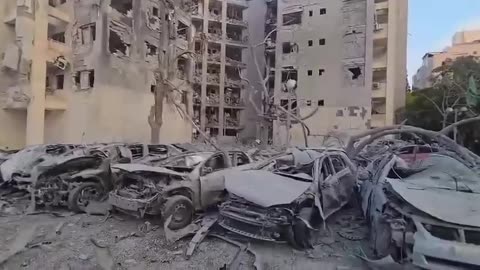 Be'er Shebaa After an Iranian Strike