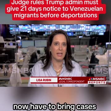 Trump orders To Deport Venezuelans