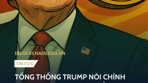 Tổng thống Trump nói chính sách crypto không nhằm trục lợi cá nhân, mà để Mỹ dẫn đầu thế giới
