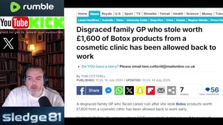 Disgraced family GP who stole £ 1,600 worth of Botox products back in the NHS