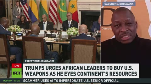'Like a school principal calling naughty boys' — Baitumetse on Trump's meeting with African leaders