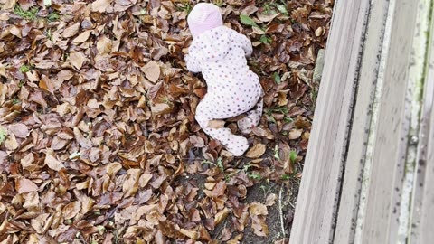 Bird’s-Eye View: Baby Kayla’s Tiny Tumble & Giggles | Safe Family Clip