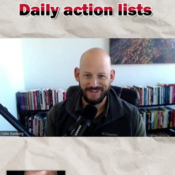 Daily action lists