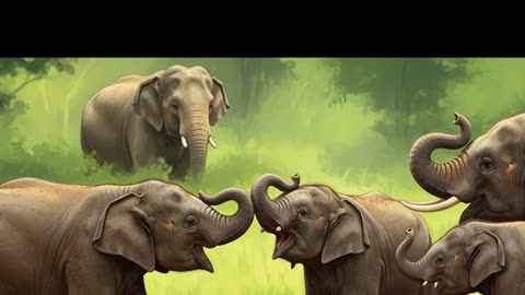 Gorilla Saves Baby Elephant From Lion! Unbelievable Rescue