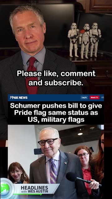 Schumer’s New Flag Fight Leaves People Stunned