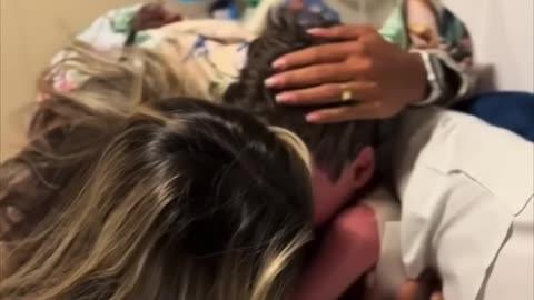 This mom got the call her son woke up from a coma after 16 days ❤️