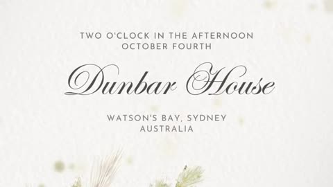 Elegant Wedding Invitation Animation for Your Special Day