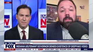 August 4, 2025 - Tom LoBianco on Indiana Lt. Governor Deepfake Video Controversy