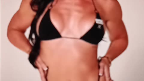 Beautiful swimsuit modeling