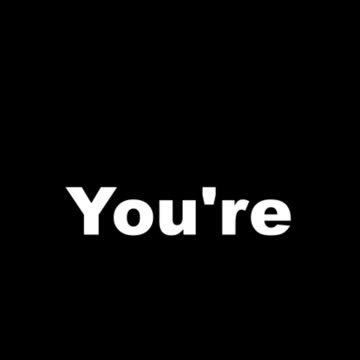 Can You Spell With Me: You're