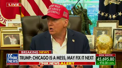 President Trump says Chicago is next on his list