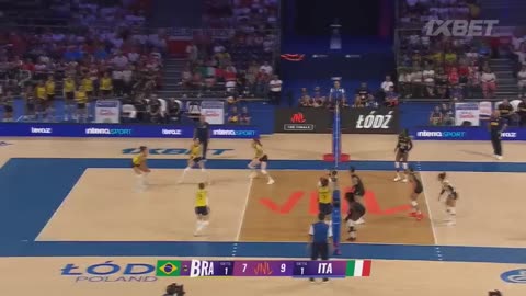 US Sports Volleyball Feat. Italy 🇮🇹 vs. Brazil 🇧🇷 - Gold Match Women's VNL 2025 - Highlights